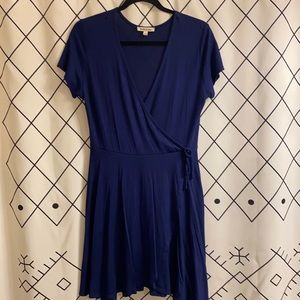 Navy blue dress
